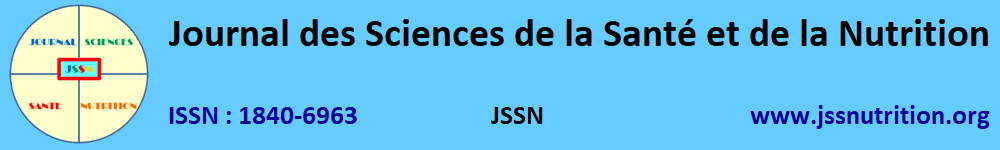 JSSN - Journal des Sciences de la Santé et de la Nutrition 